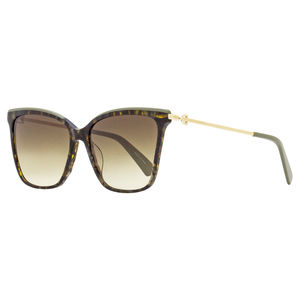 Longchamp Square Sunglasses LO683S 341 Tortoise/Green/Gold 56mm
